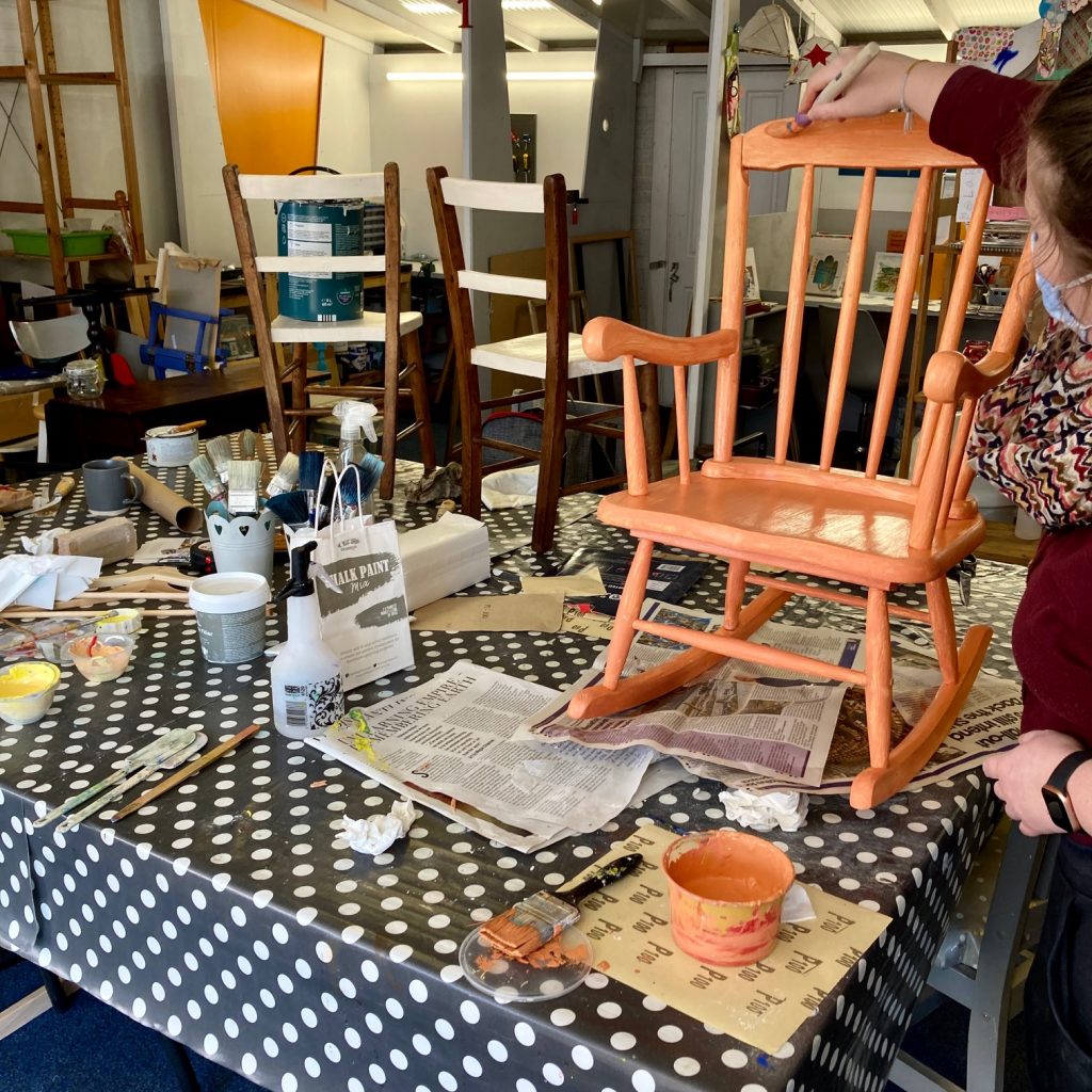 UPCYCLING PROJECTS FURNITURE MADE in East Lothian CIC