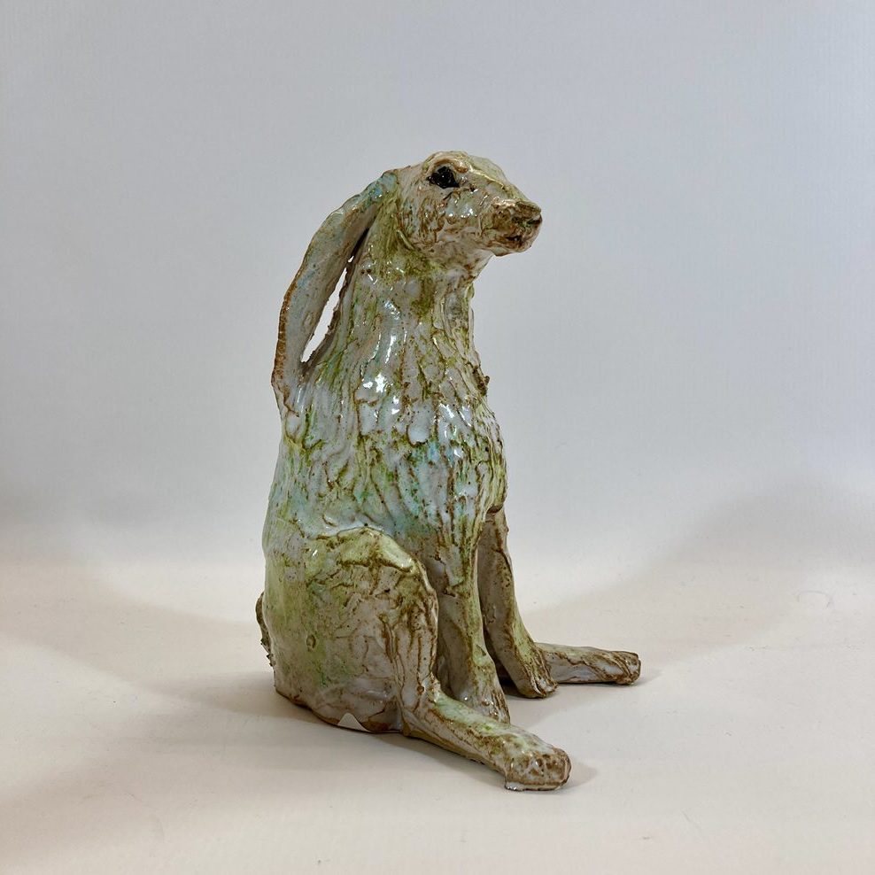 Ceramic Hares