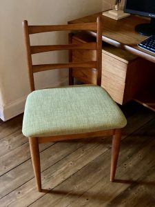 upholster a seat pad workshop - dining chair